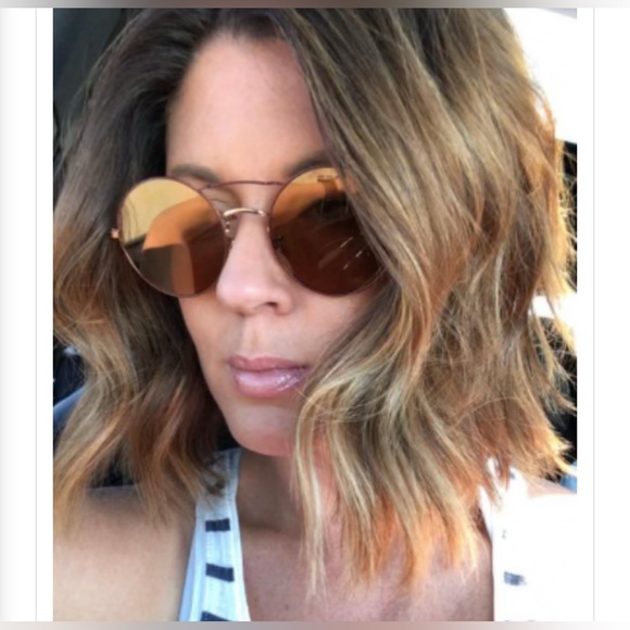 Women’s Oliver Peoples Nickol Sunglasses - Light Brown Lens with Cases - Picture 3 of 7